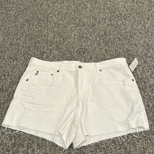 NWT AG The Hailey Cutoff Ex-Boyfriend Shorts Sz 32